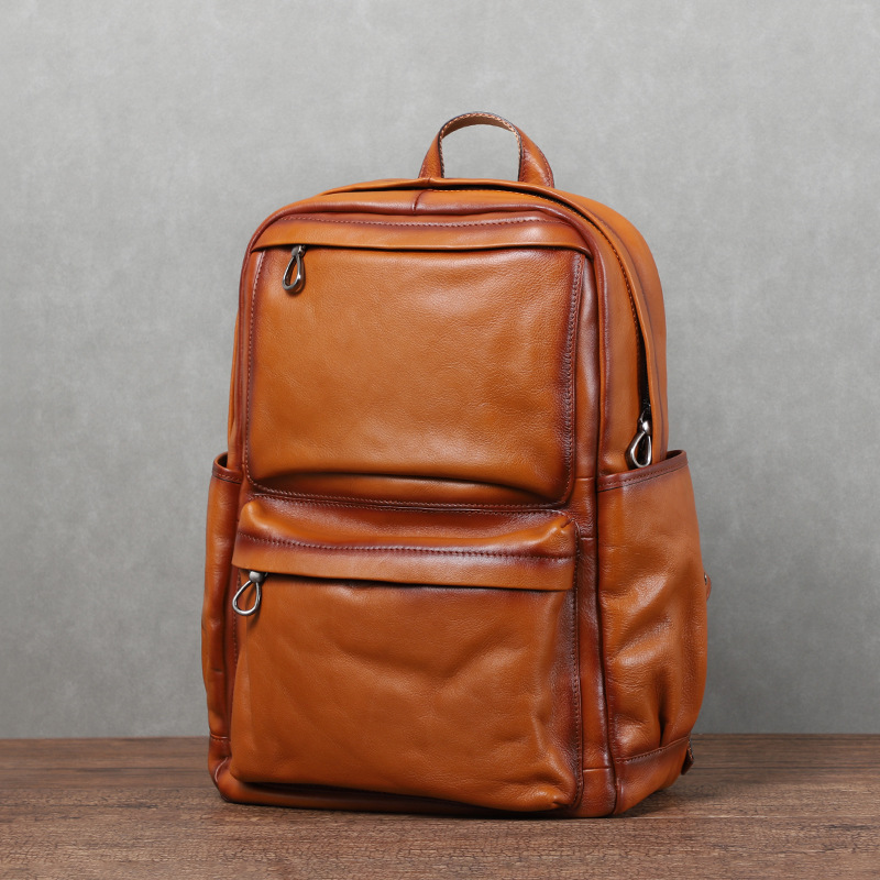 Leather Backpack Vintage - Мужской винтажный рюкзак YETTIES из кожи