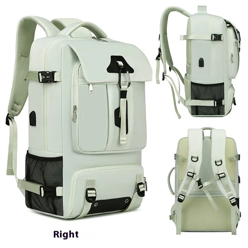 Laptop Backpack 15.6 - Расширяемый дорожный рюкзак на 55 л,