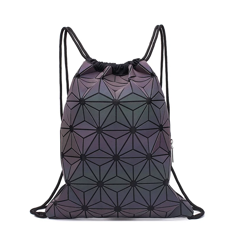 Fashion Backpack Women - Новые женские рюкзаки на шнурке, голографический