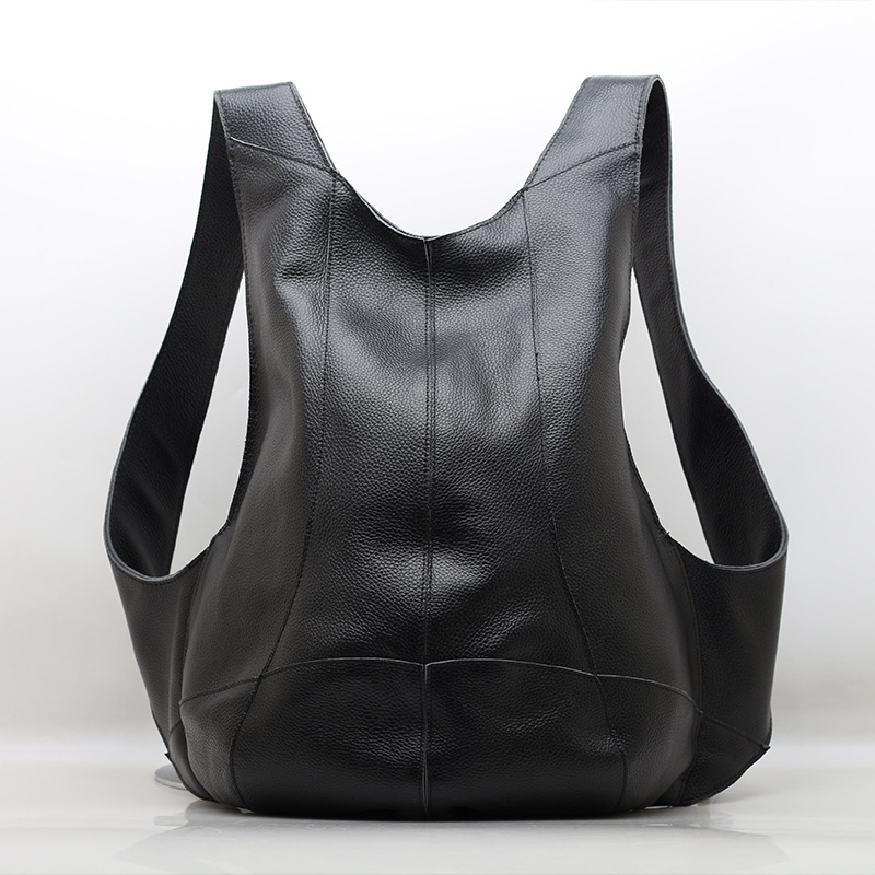 Travel Backpack Anti Theft - Рюкзак мужской из натуральной кожи, Классический