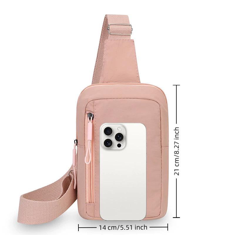 Sling Backpack Shoulder - Мини-сумка-слинг: стильный рюкзак через плечо, прочная