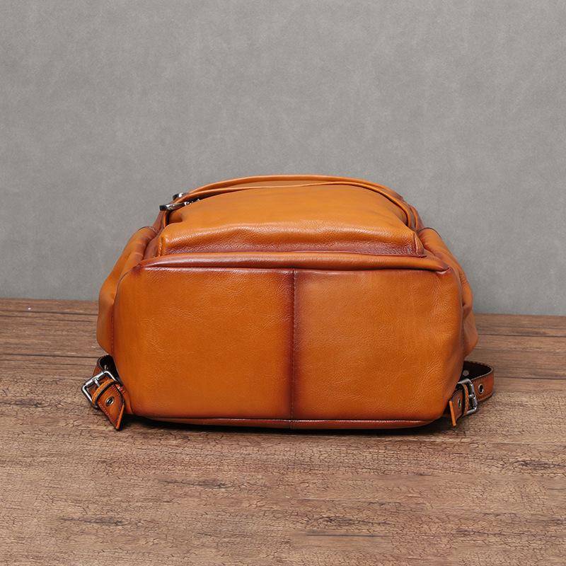Мужской винтажный рюкзак YETTI – обзор и цена Leather Backpack Vintage