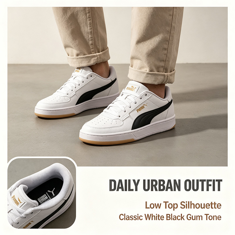 Мужские белые и черные низкие  – обзор и цена Puma Shoes Suede Classic