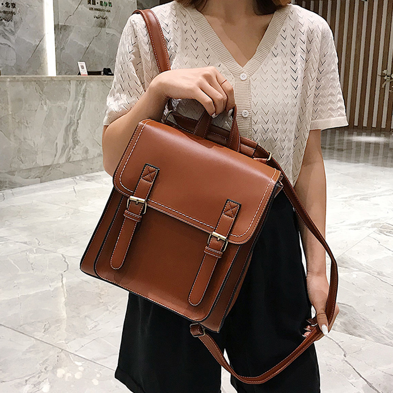 Винтажный рюкзак для женщин, ж – обзор и цена Leather Backpack Vintage