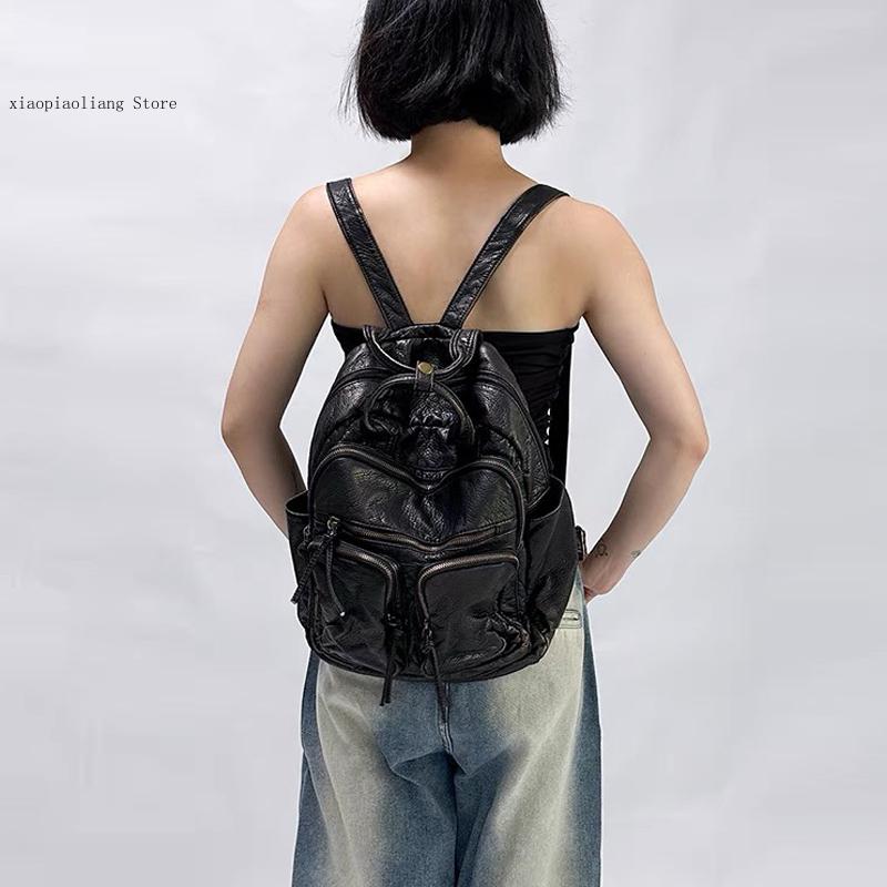 Роскошные рюкзаки из мягкой мы – обзор и цена Leather Backpack Vintage