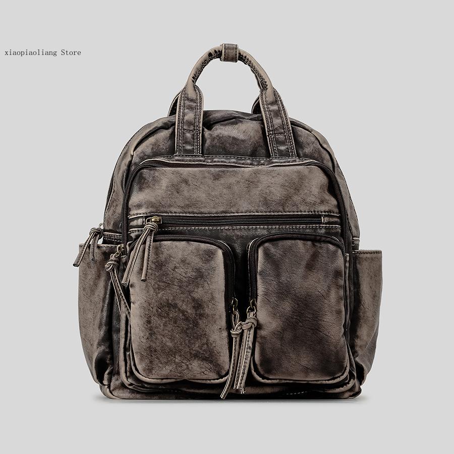 Роскошные рюкзаки из мягкой мы – обзор и цена Leather Backpack Vintage