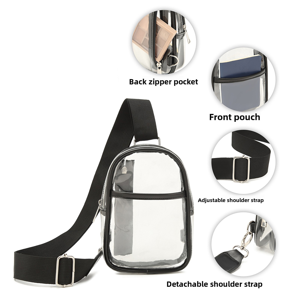 Прозрачная сумка-слинг, водоне – обзор и цена Sling Backpack Shoulder