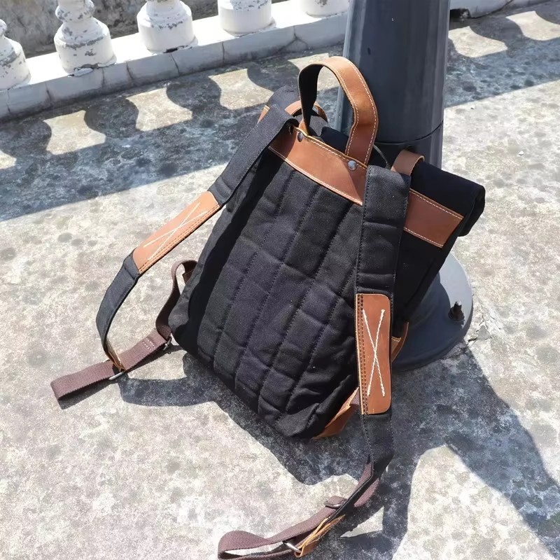 Модный мужской рюкзак из вощен – обзор и цена Leather Backpack Vintage