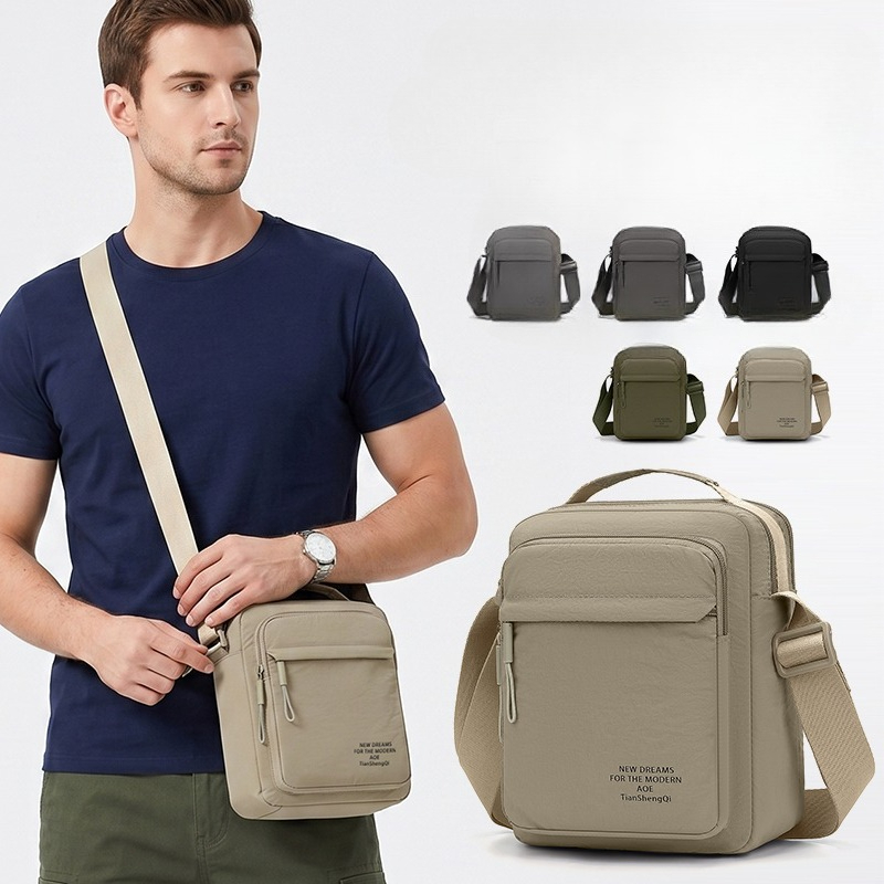 Мужской нейлоновый рюкзак-слин – обзор и цена Sling Backpack Shoulder