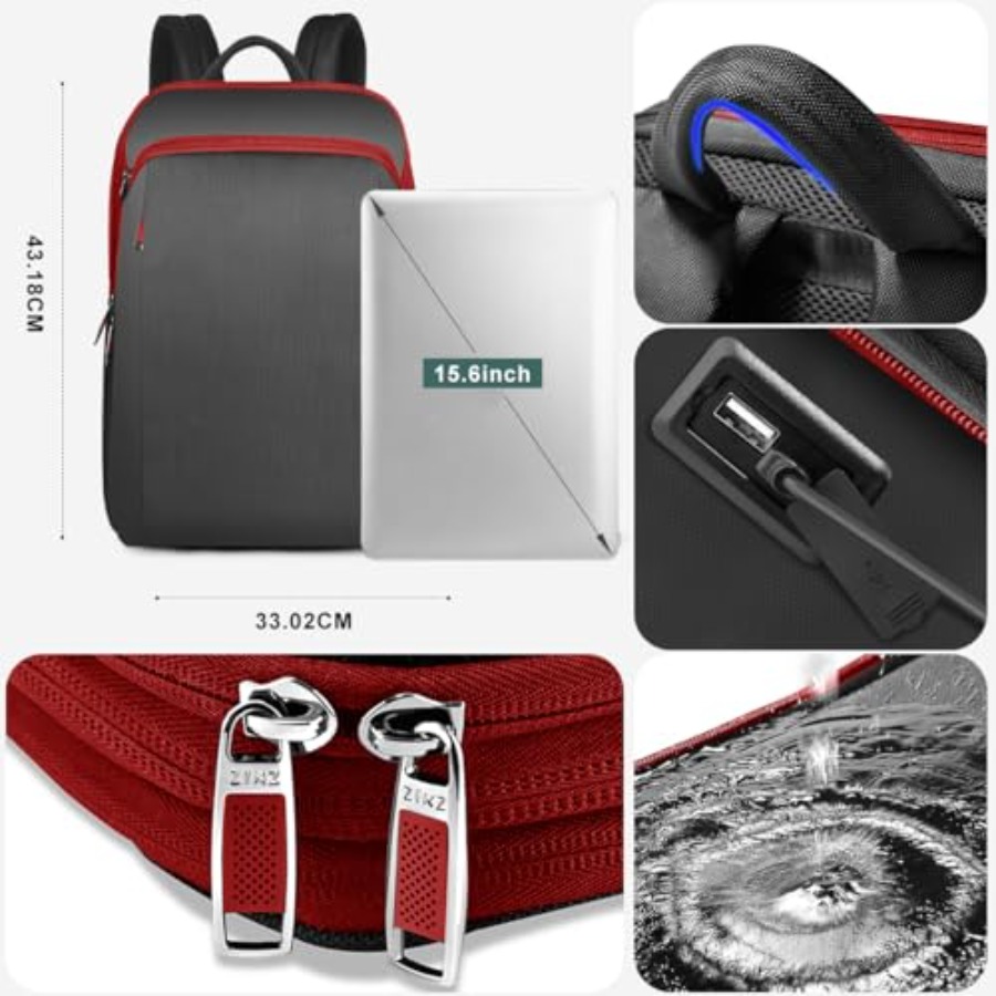 Тонкий и расширяемый рюкзак дл – обзор и цена Laptop Backpack 15.6