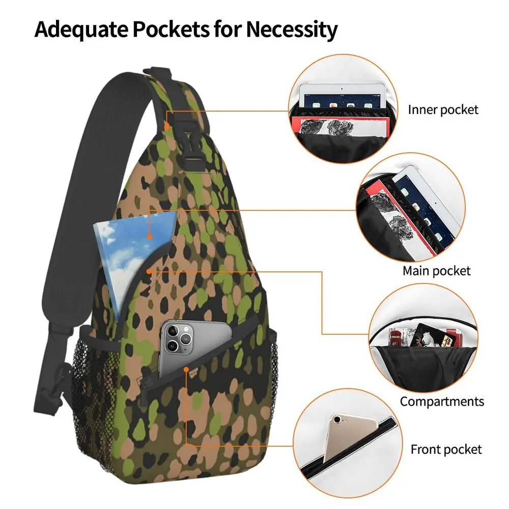 Камуфляжная сумка-слинг SS Erb – обзор и цена Sling Backpack Shoulder
