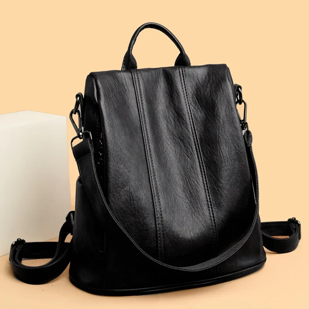 НОВЫЙ противоугонный рюкзак дл – обзор и цена Leather Backpack Vintage