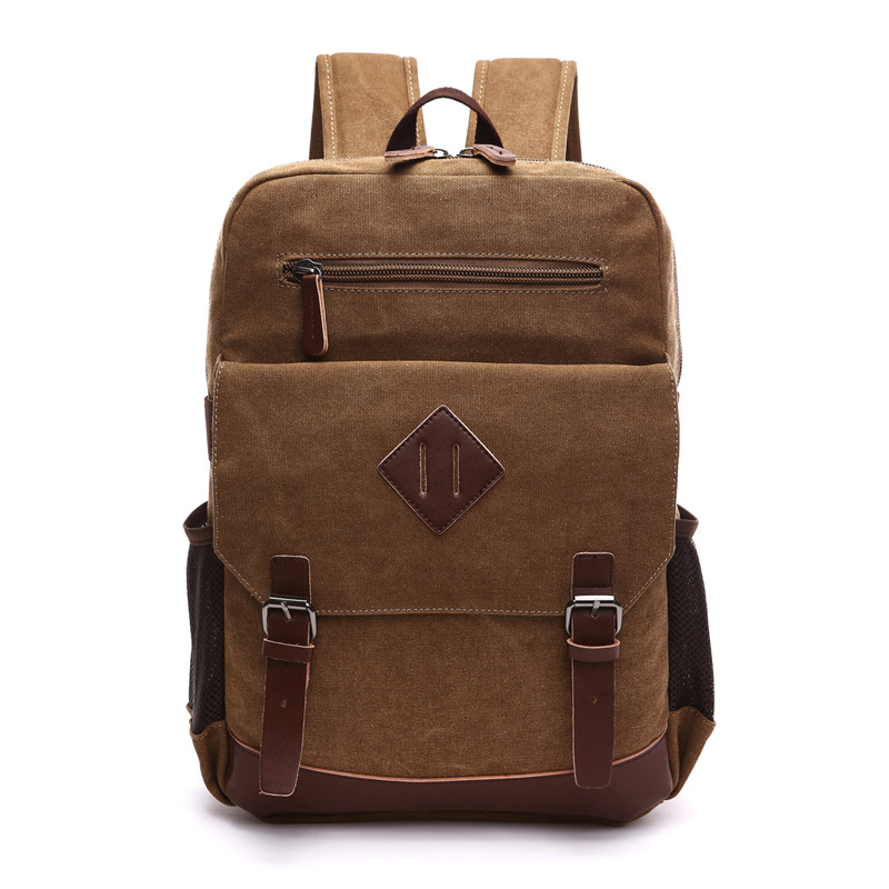 Мужской большой винтажный холщ – обзор и цена Laptop Backpack 15.6
