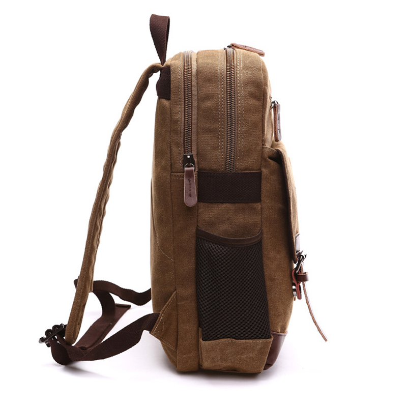Мужской большой винтажный холщ – обзор и цена Laptop Backpack 15.6