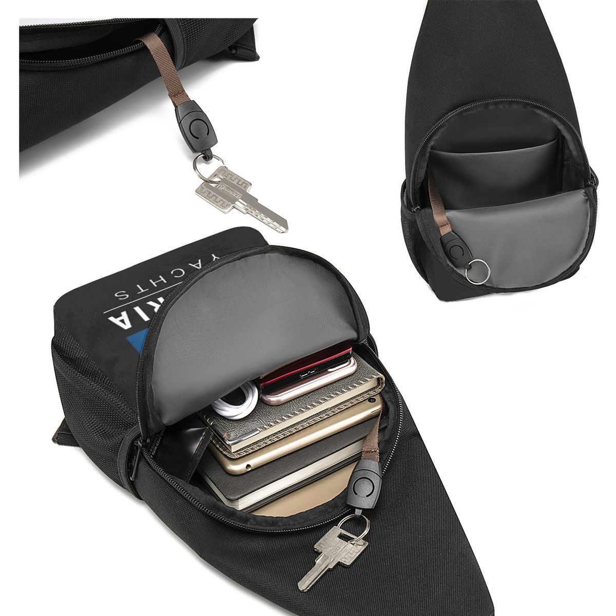 Сумка на грудь Bavaria Yachts  – обзор и цена Sling Backpack Shoulder