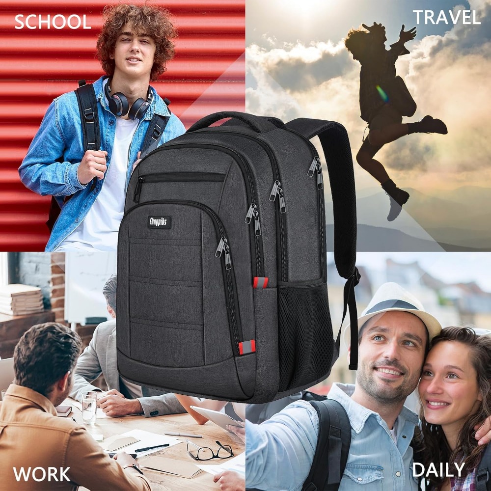 Мужской школьный рюкзак для по – обзор и цена Laptop Backpack 15.6