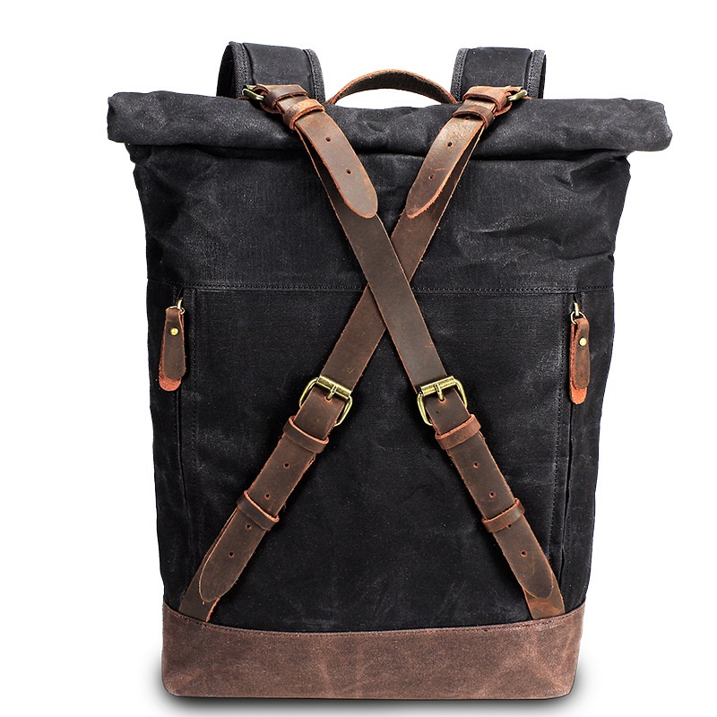 Холщовые кожаные рюкзаки в сти – обзор и цена Leather Backpack Vintage
